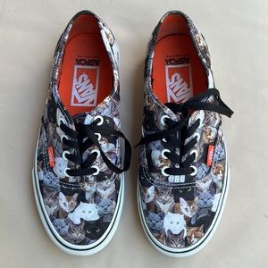 VANS cat kitty low top sneakers